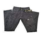 Vyriškos kelnės JUSTBOY, su kišenėmis šonuose, tamsiai pilkos